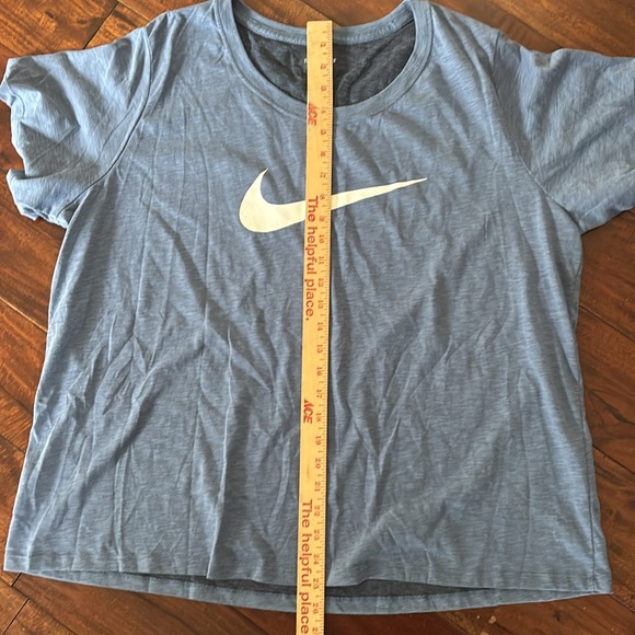 Nike | New Women's Nike Swoosh T-shirt jersey blue - Picture 7 of 11